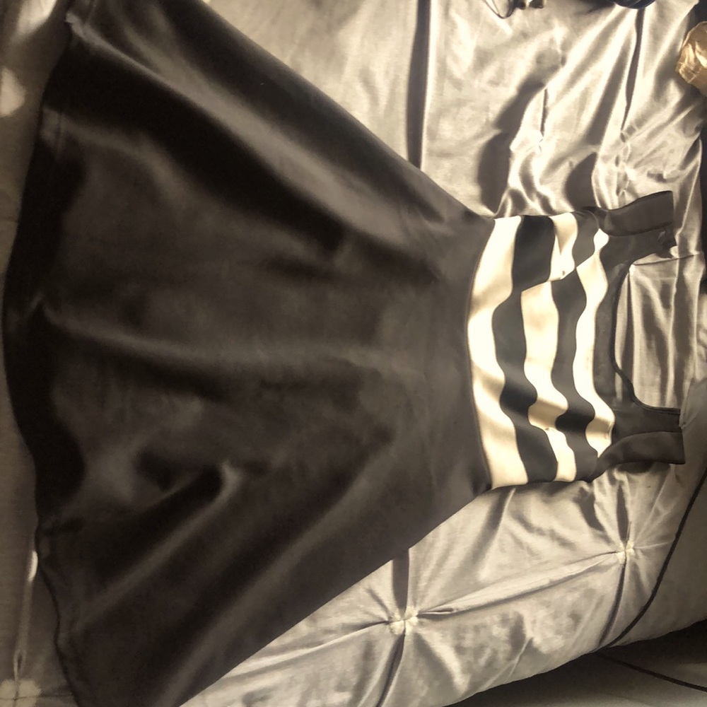 M black and white dress!
